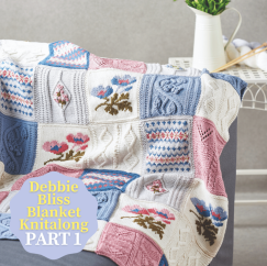 Debbie Bliss Primavera Blanket Knitalong Part 1 Knitting Pattern