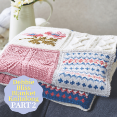 Debbie Bliss Primavera Blanket Knitalong Part 2 Knitting Pattern