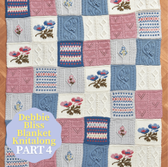 Debbie Bliss Primavera Blanket Knitalong Part 4 Knitting Pattern