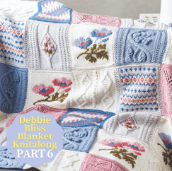 Debbie Bliss Primavera Blanket Knitalong Part 6 Knitting Pattern