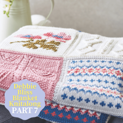Debbie Bliss Primavera Blanket Knitalong Part 7 Knitting Pattern