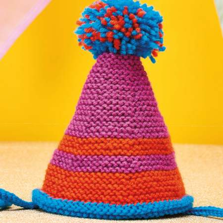 Party Hat Knitting Pattern