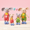 Party Mice And Rabbits Toy Knitting Pattern