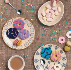 Crochet Party Ring Biscuits Crochet Pattern