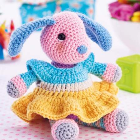 Pastel Bunny crochet Pattern