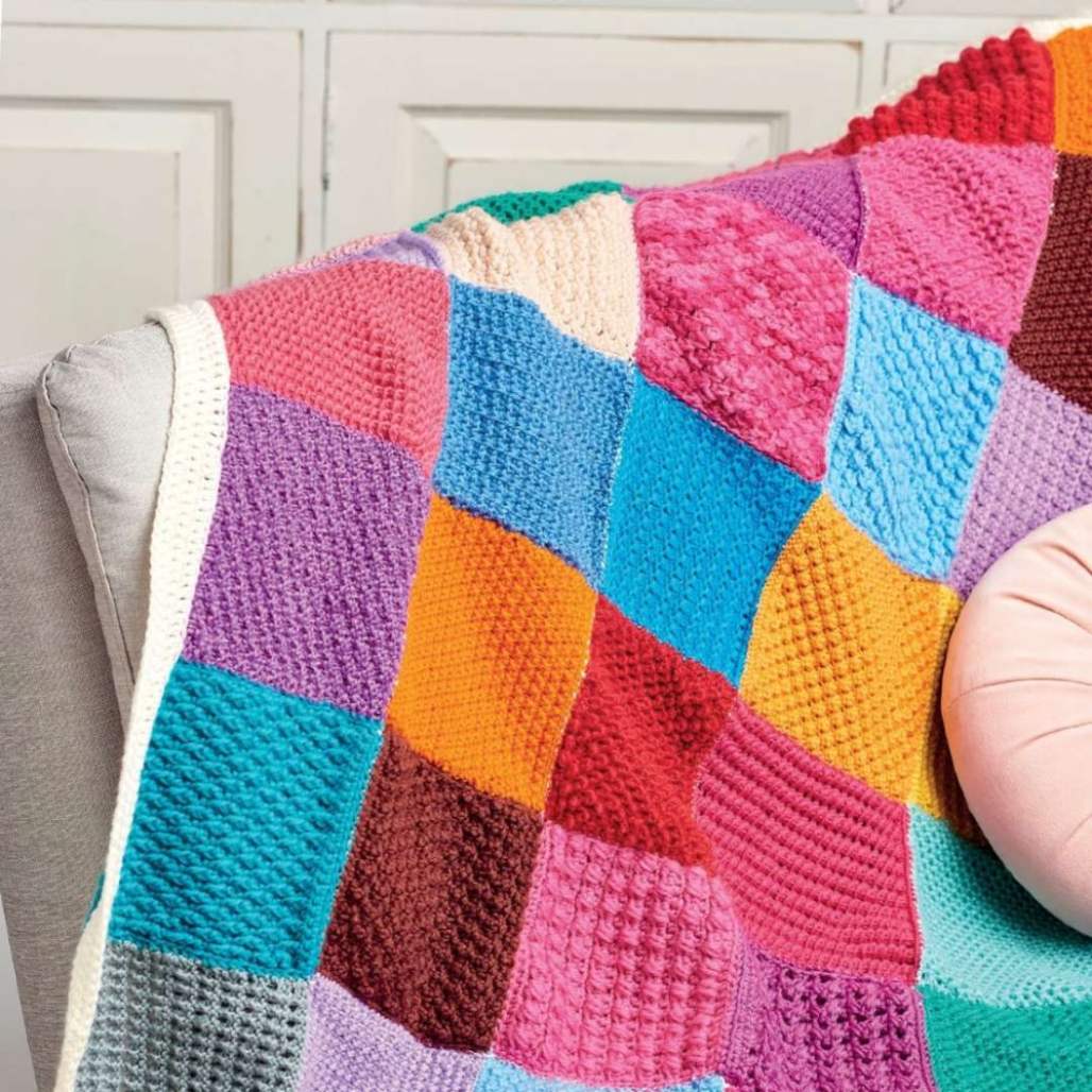 Rainbow Patchwork Blanket Knitalong | Part One