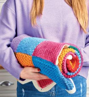 Rainbow Patchwork Blanket Knitalong | Part Two Knitting Pattern