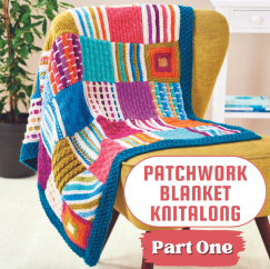 Patchwork Blanket Knitalong: Part One Knitting Pattern