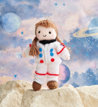 Astronaut Doll Outfit Knitting Pattern