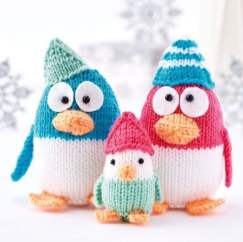 Penguin Collection Knitting Pattern