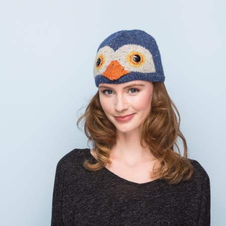 Penguin hat Knitting Pattern