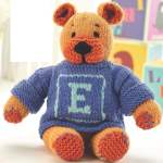 Personalised Teddy Bear Knitting Pattern
