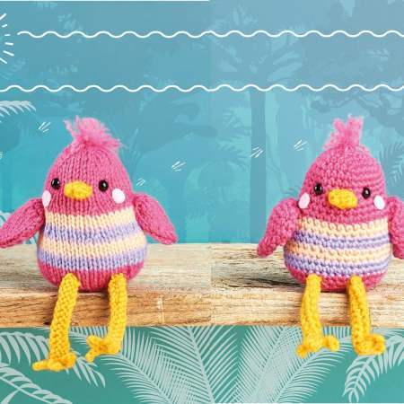 Crochet & Knit Tropical Birds crochet Pattern