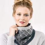 Learn To Knit A Geometric Cowl Knitting Pattern