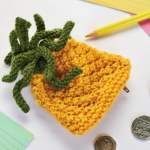 Watermelon Pencil Case and Pineapple Purse Knitting Pattern