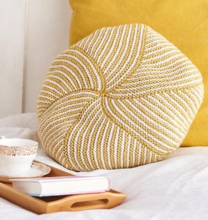 Pinwheel Stripe Cushion