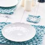 Placemats and coasters Knitting Pattern