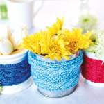 Plant Pot Cosies Knitting Pattern