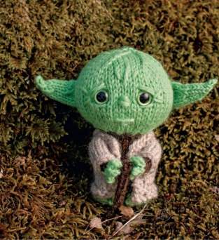 Pocket Yoda Toy Knitting Pattern Knitting Pattern