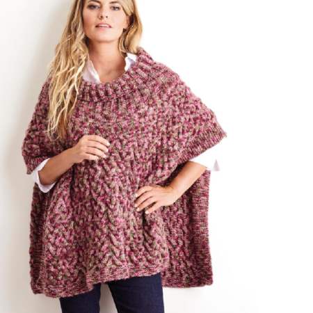 Poncho Knitting Pattern
