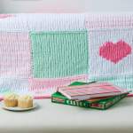 Easy Intarsia Blanket Knitting Pattern