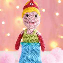Princess Toy Knitting Pattern