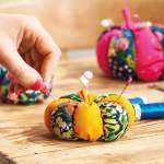 Pumpkin Pincushions Knitting Pattern