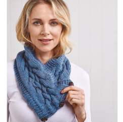 Quick Cable Cowl Knitting Pattern