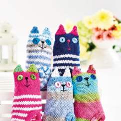 Quick Knitted Cats Knitting Pattern