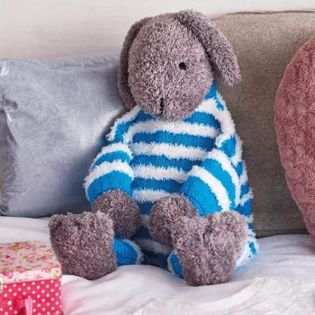 Rabbit Pyjama Case Knitting Pattern