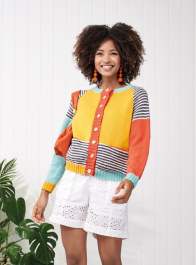 Rainbow Riot Cardigan