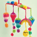 Rainbow Baby Mobile Knitting Pattern