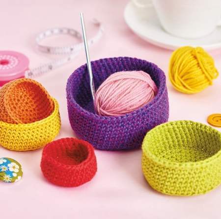 Rainbow Pots crochet Pattern