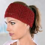 Cosy Lace Headband Knitting Pattern Knitting Pattern