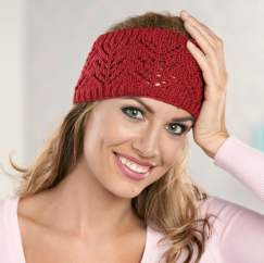Cosy Lace Headband Knitting Pattern Knitting Pattern