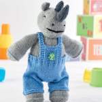Rhino Toy Knitting Pattern Knitting Pattern