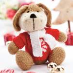 Rhubarb the Puppy Dog Toy Knitting Pattern Knitting Pattern