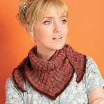 Ribbed shawl / scarf Knitting Pattern