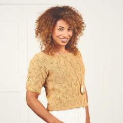 Ripple Weave Top Knitting Pattern Knitting Pattern