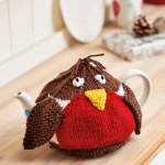 Robin Tea Cosy Knitting Pattern