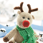 Quick Reindeer Toy Knitting Pattern Knitting Pattern