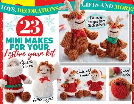 Rudolph And Friends Christmas Toys And Decorations Knitting Pattern