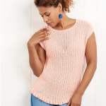 Ruffle Edged Top Knitting Pattern Knitting Pattern