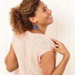 Ruffle Edged Top Knitting Pattern Knitting Pattern