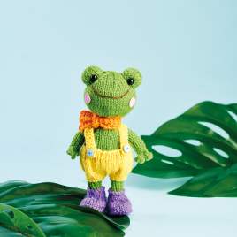 Dress Up Frog Toy Knitting Pattern Knitting Pattern