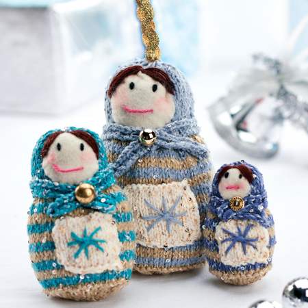 Russian dolls Knitting Pattern