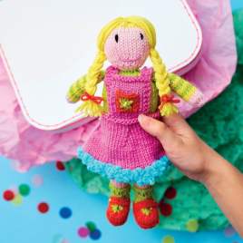 Sadie Sunshine Dolly Toy - Part One Knitting Pattern