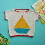Sail Boat Child’s T-shirt Knitting Pattern Knitting Pattern