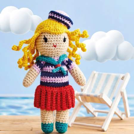 Sailor Doll crochet Pattern