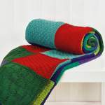 Sampler Square Patchwork Blanket Knitting Pattern